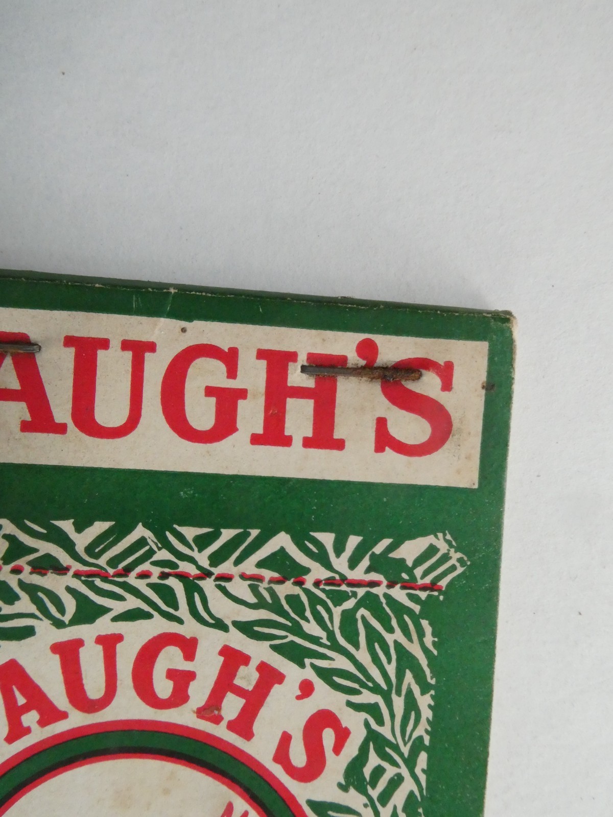 Baugh&rsquo;s Premium Plant Food & Soil Builder Advertising Notebook VTG Fertilizer