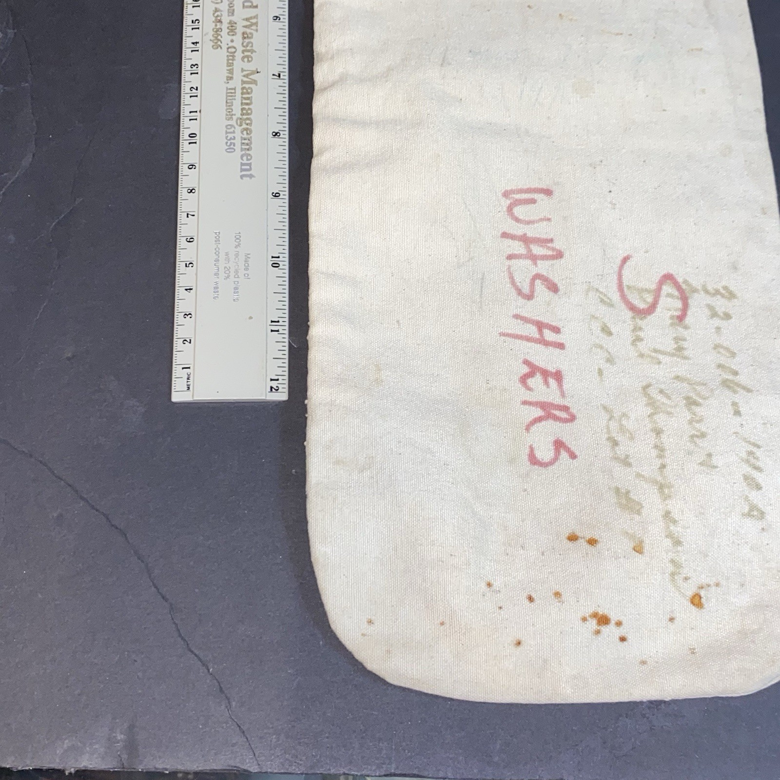US Department of Agriculture Illinois ASC Canvas Seed Bag