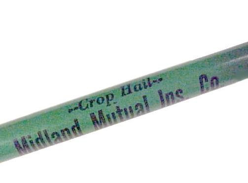 Midland Mutual Ins Co Lead Pencil Columbia Missouri MO Vintage Advertising