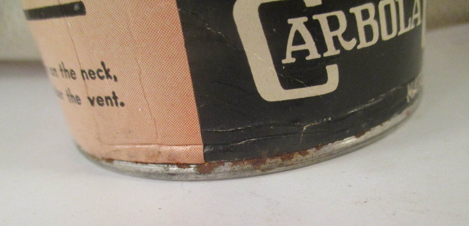 Vintage CARBOLA CHEMICAL CO GARDEN SPRAY & LOUSE KILLER 1 LB CAN Appears Full