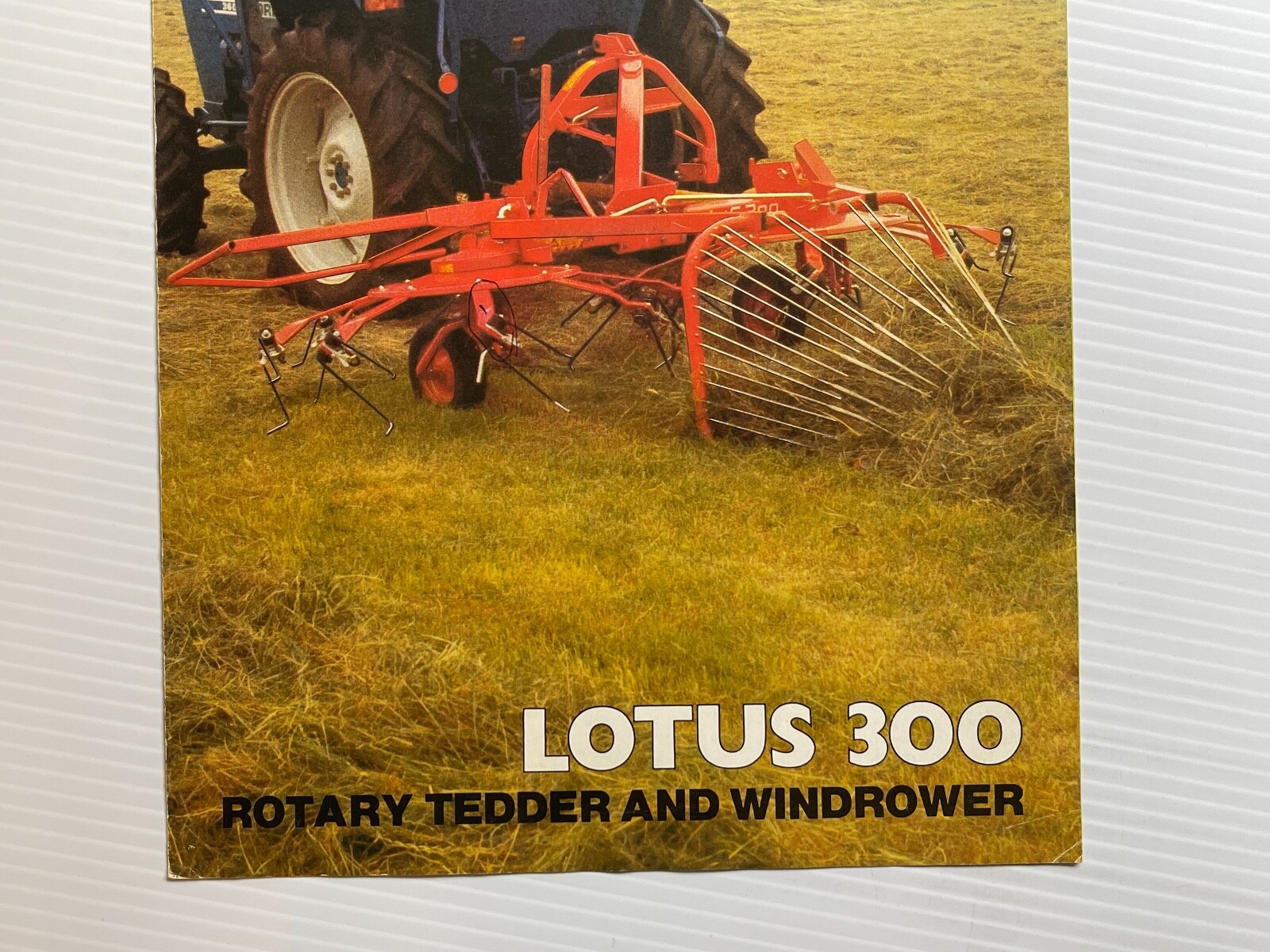 Lely Lotus 300 Rotary Tedder And Windrower Sales Brochure *1970s (Showroom Book)