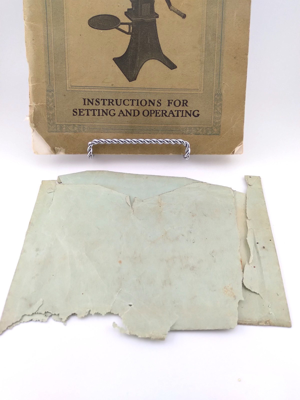 De Laval Cream Separator No. 15 Setting Up Operation Use & Cow Envelope