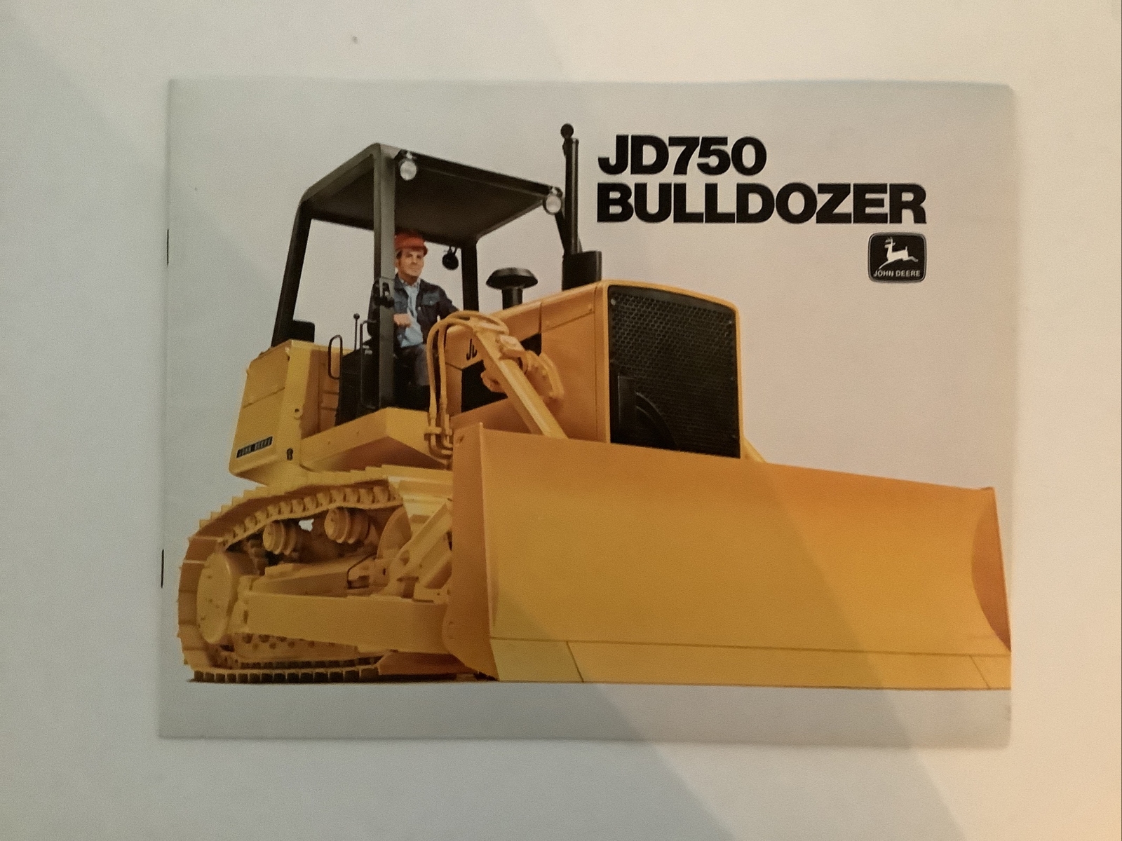 JOHN DEERE JD750 BULLDOZER 16 PAGES 1976 SALES BROCHURE