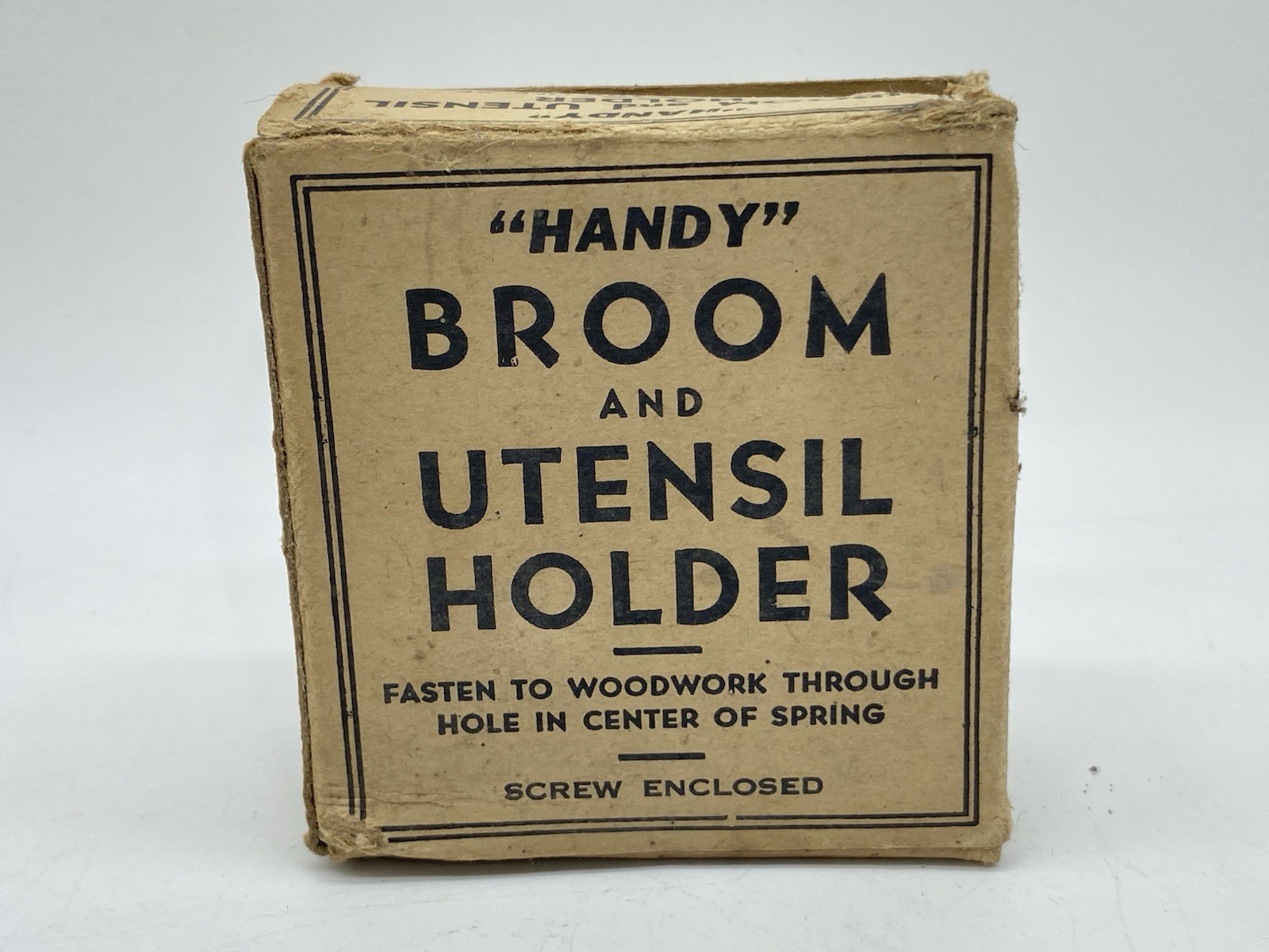 VTH Handy Broom & Utensil Holder w Original Box Minneapolis Moline Tractor