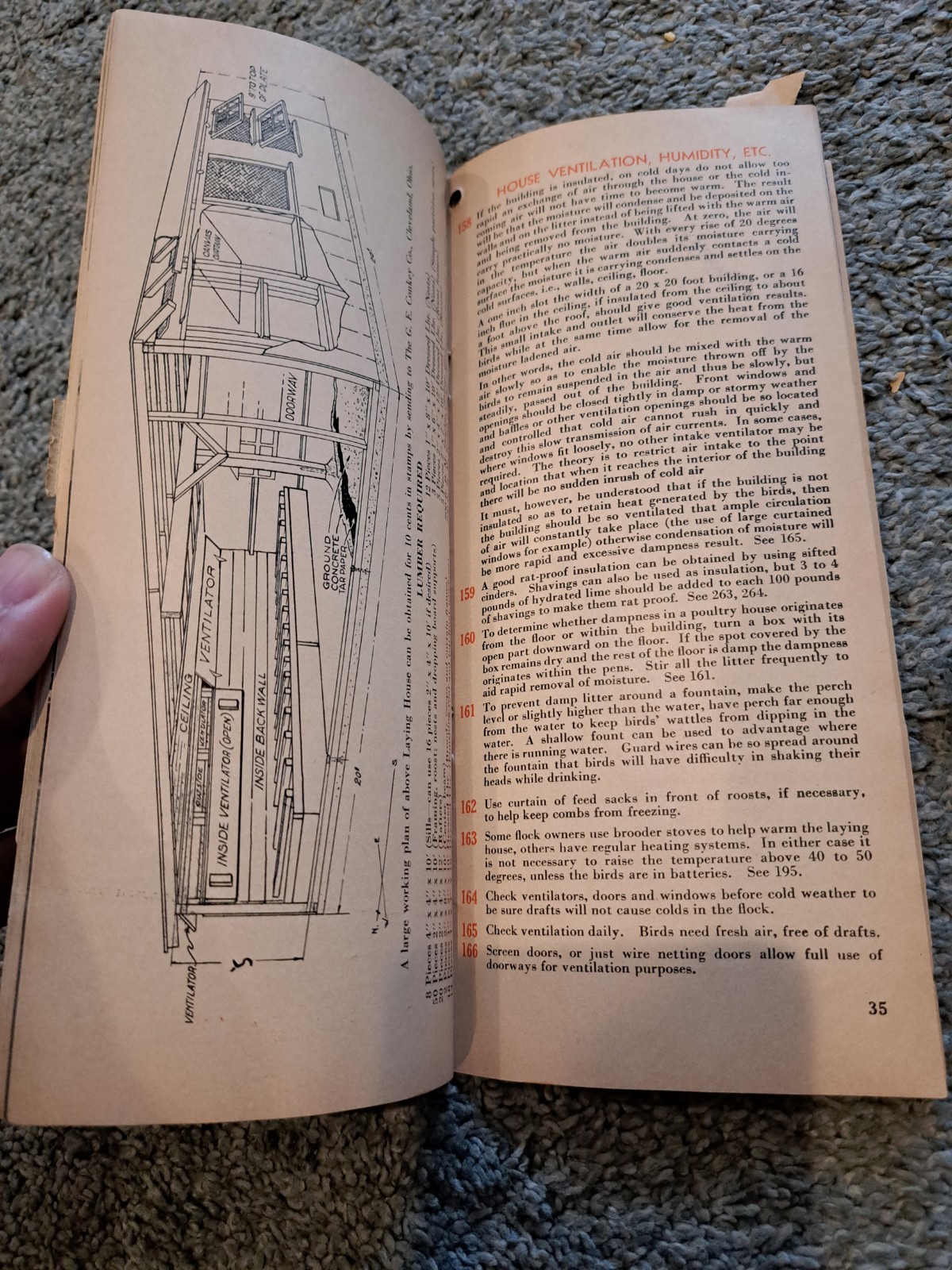 Conkeys Poultry Reference Book Part I 1946 G. E. Conkey Co. Chickens