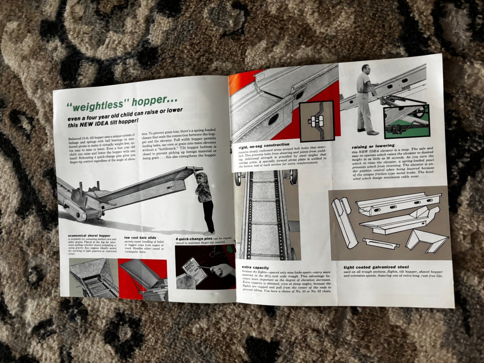 New Idea Multi-purpose Elevator For 1971 Brochure DCPA26