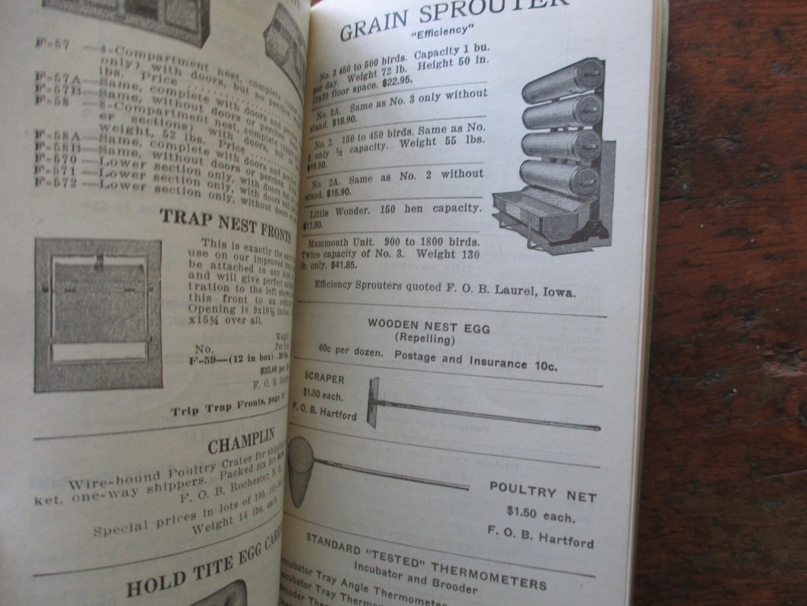 Rare 1929 FYLERS catalog POULTRY FARM SUPPLIES 70 pages illustrated /seeds also