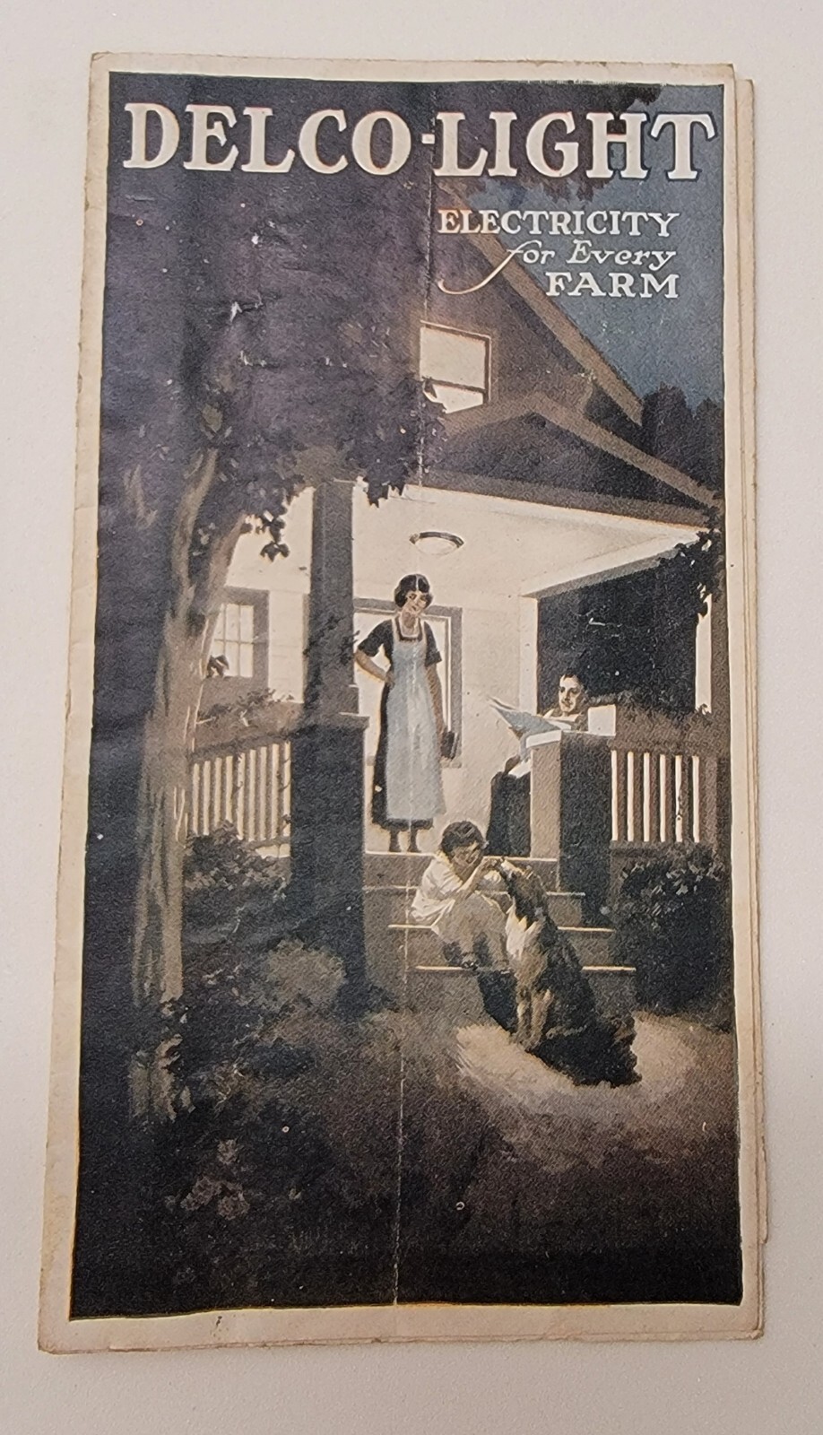 Vintage Delco-Light Farm Brochure Farm Dayton Ohio Co.