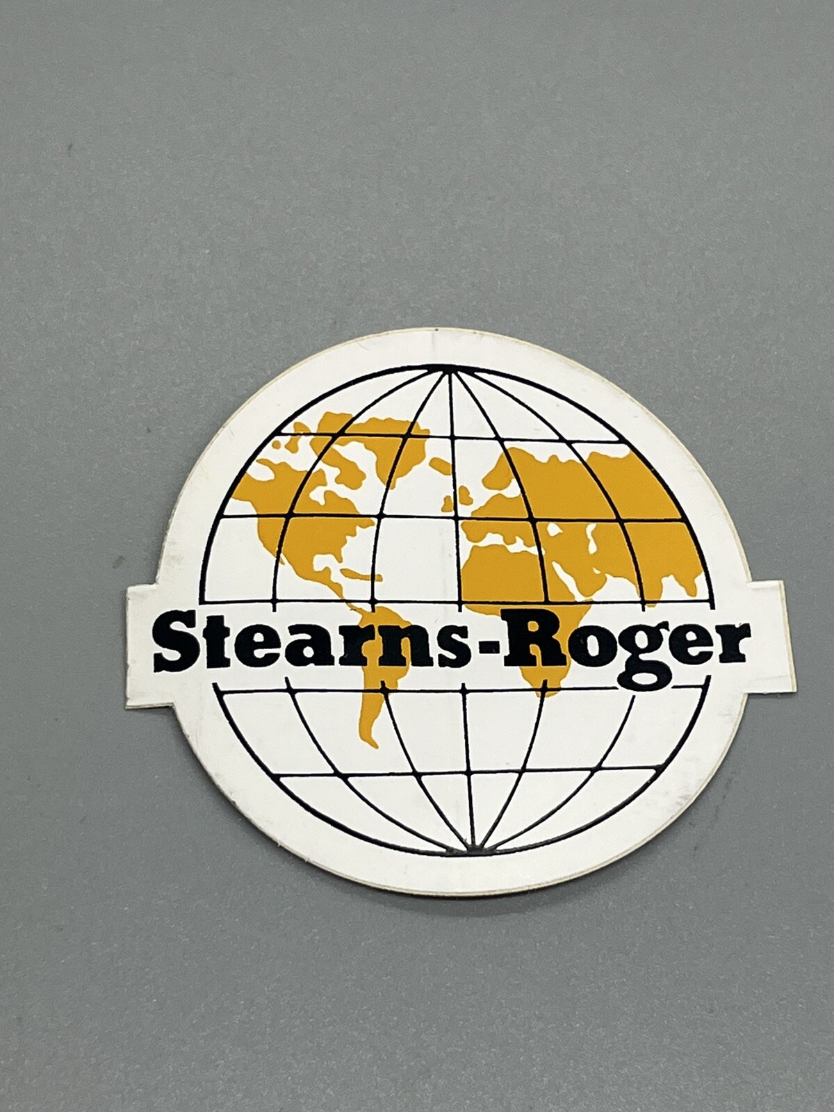 Sterns-Roger Vintage Industrial Sticker Collectible Cool!