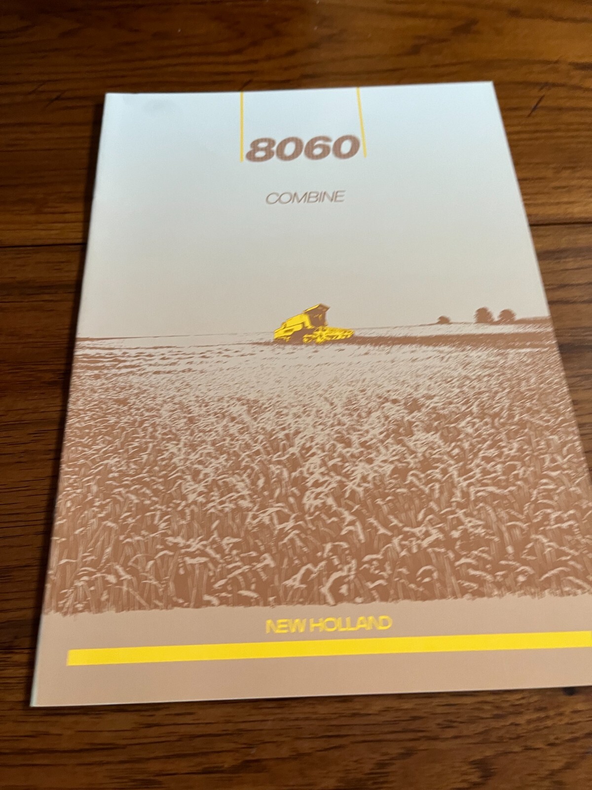 New Holland 8060 Combine Brochure FCCA