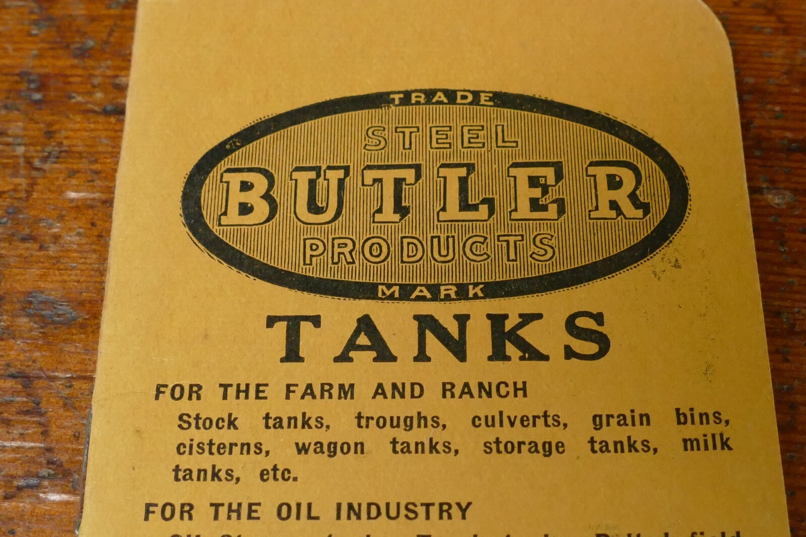 Vintage 1925/1926 Butler Mfg Co Steel Products Farm Buildings Notebook Unused