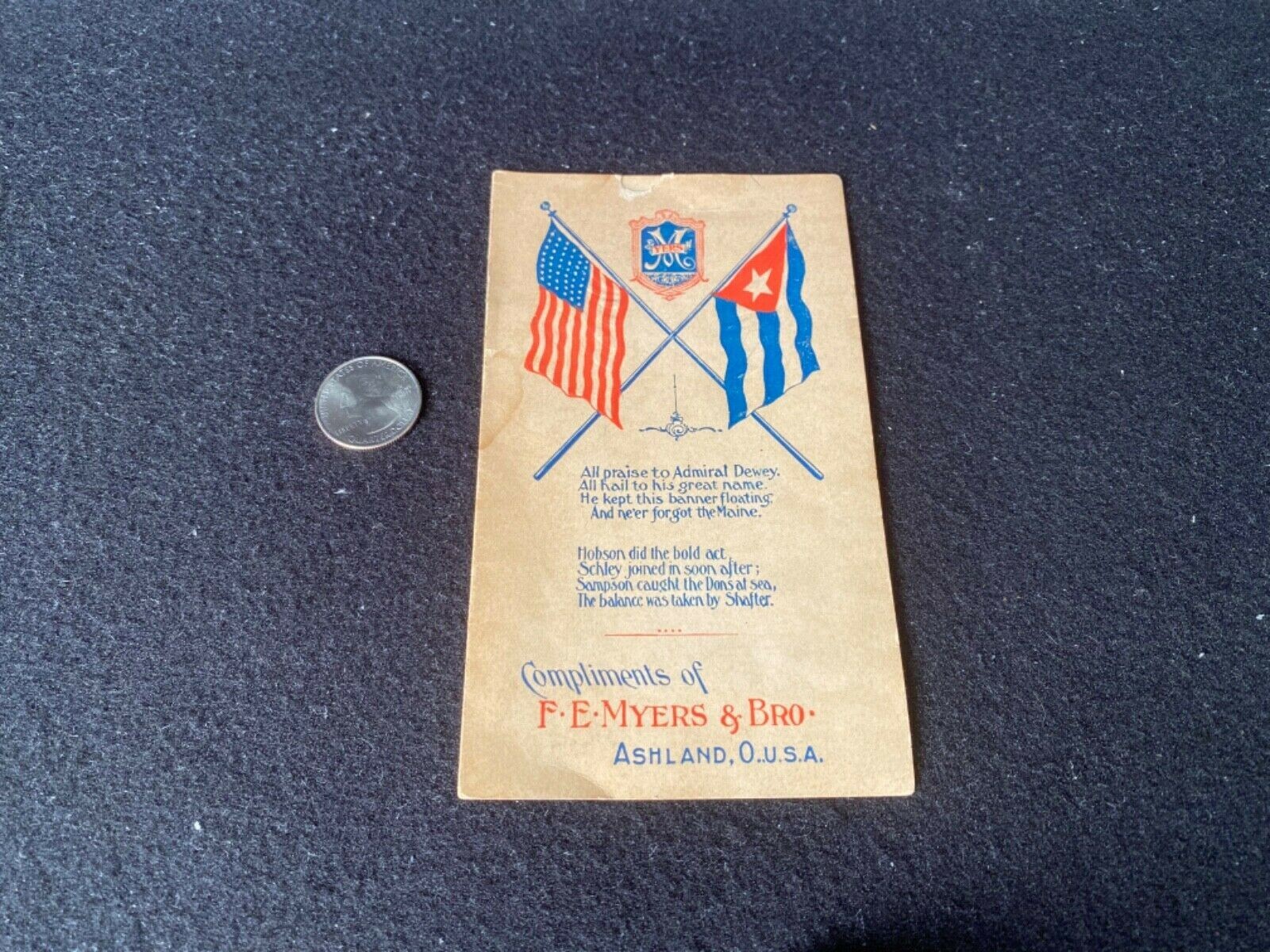 1920s F. E. Myers & Bro. Co. Ashland Hay Tool Works Cuba Import Ad Brochure