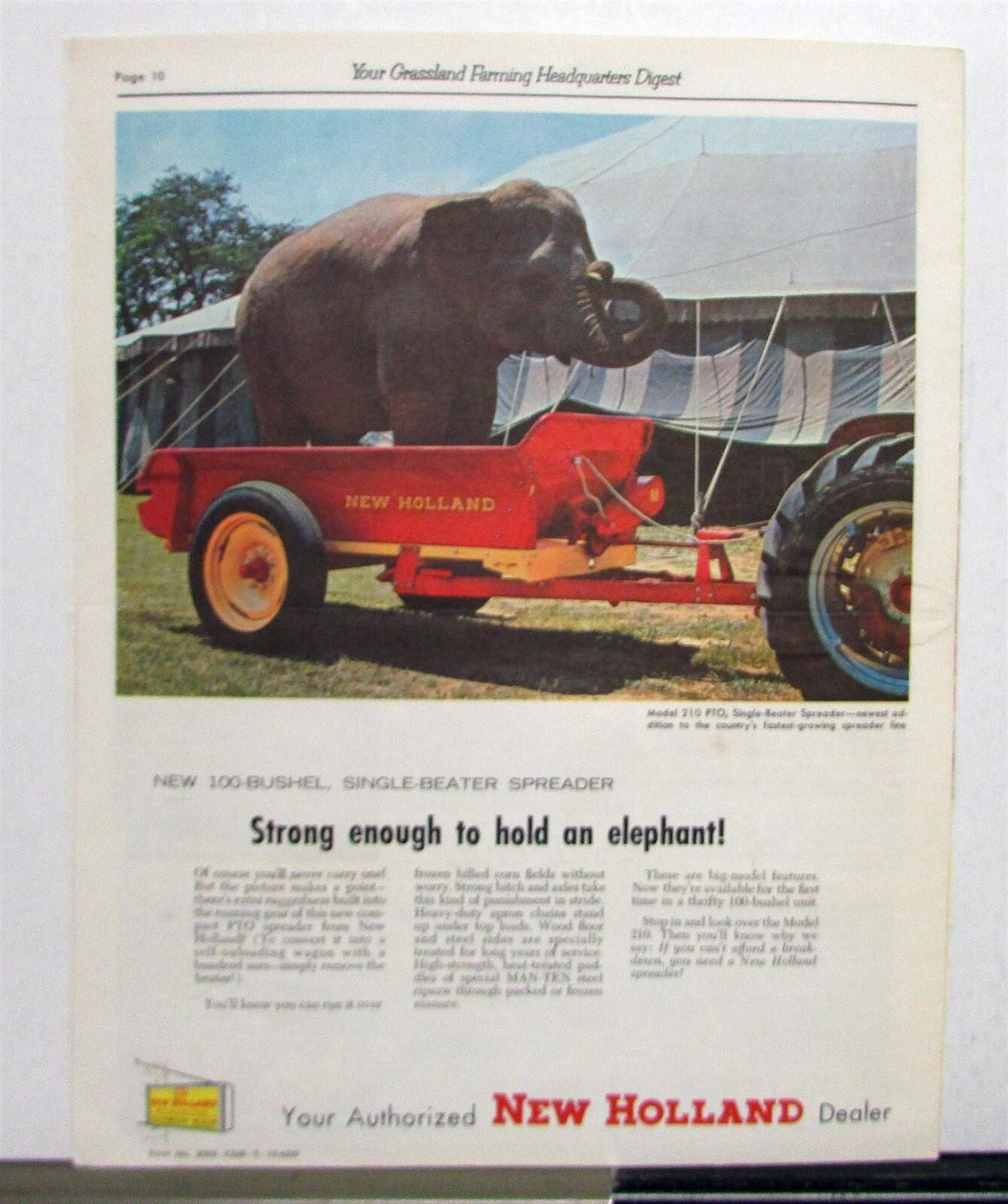 1963 Holmes Tractor Co News Vol 9 Specifications Agriculture Magazine
