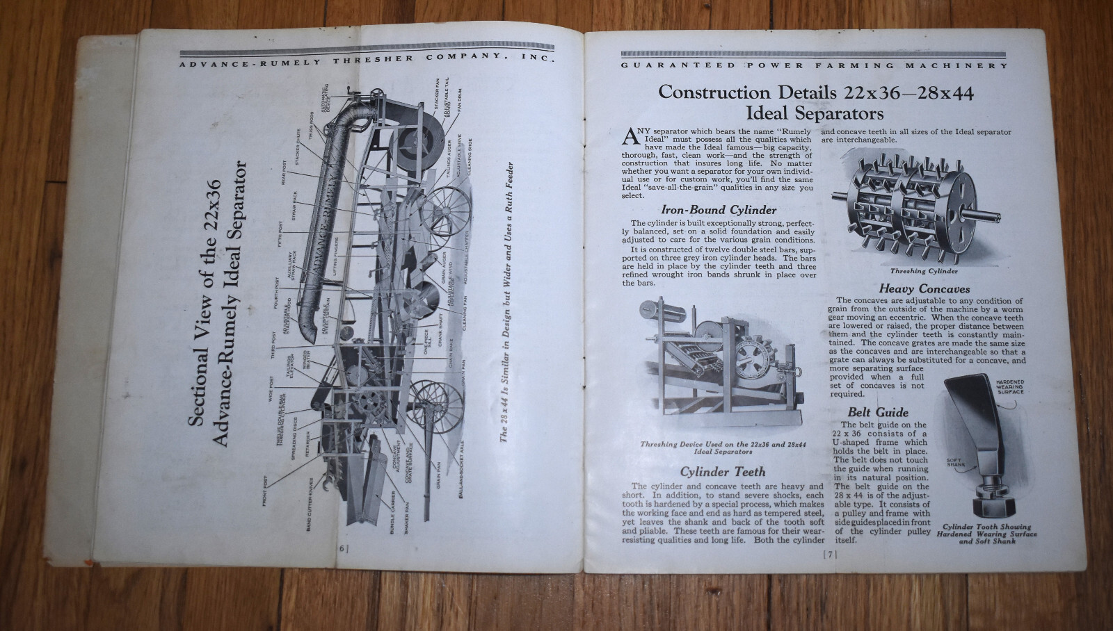 Advance Rumely Ideal Separators