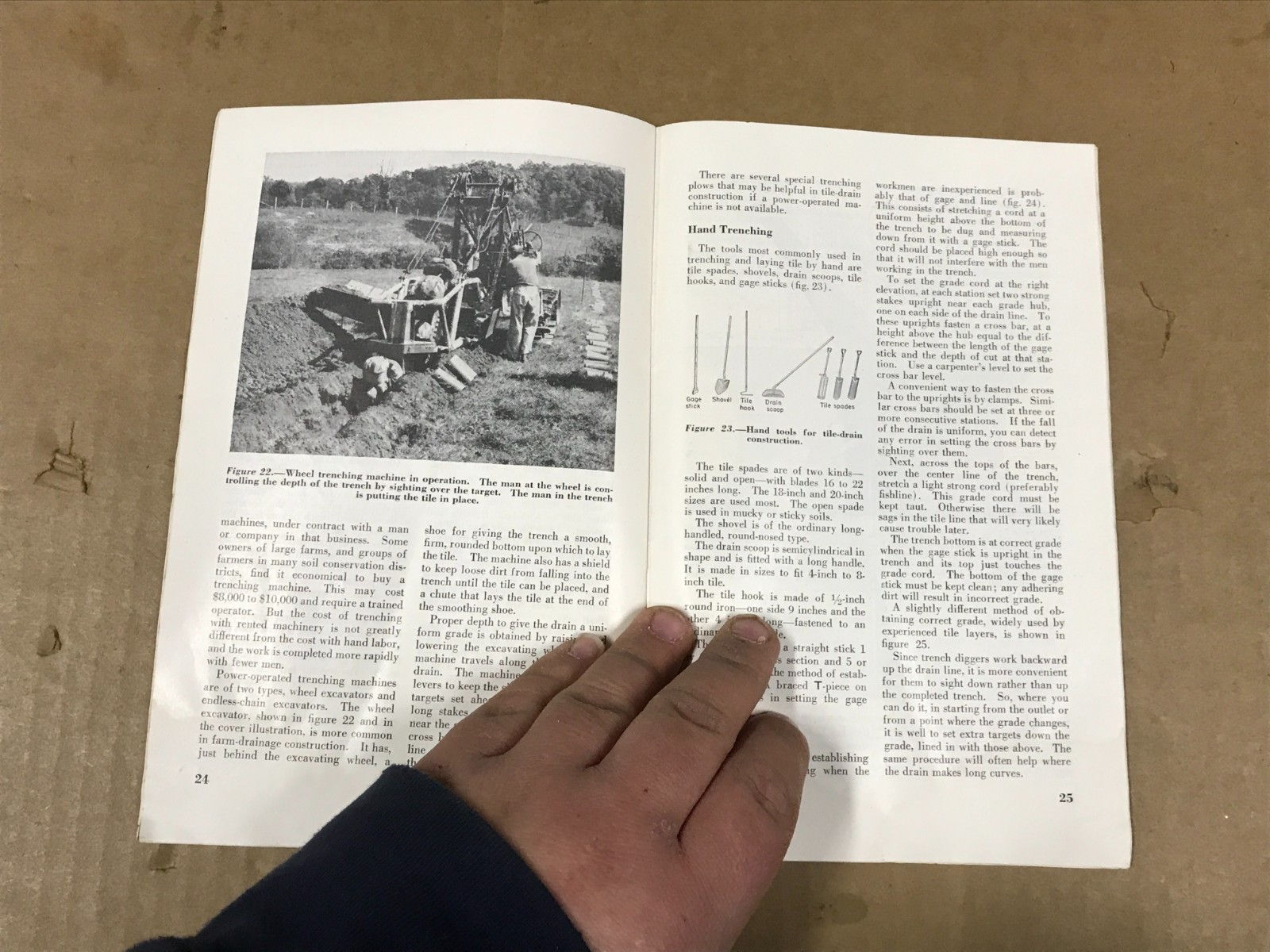 Vintage Farm Drainage – U.S. Department Of Agriculture Booklet