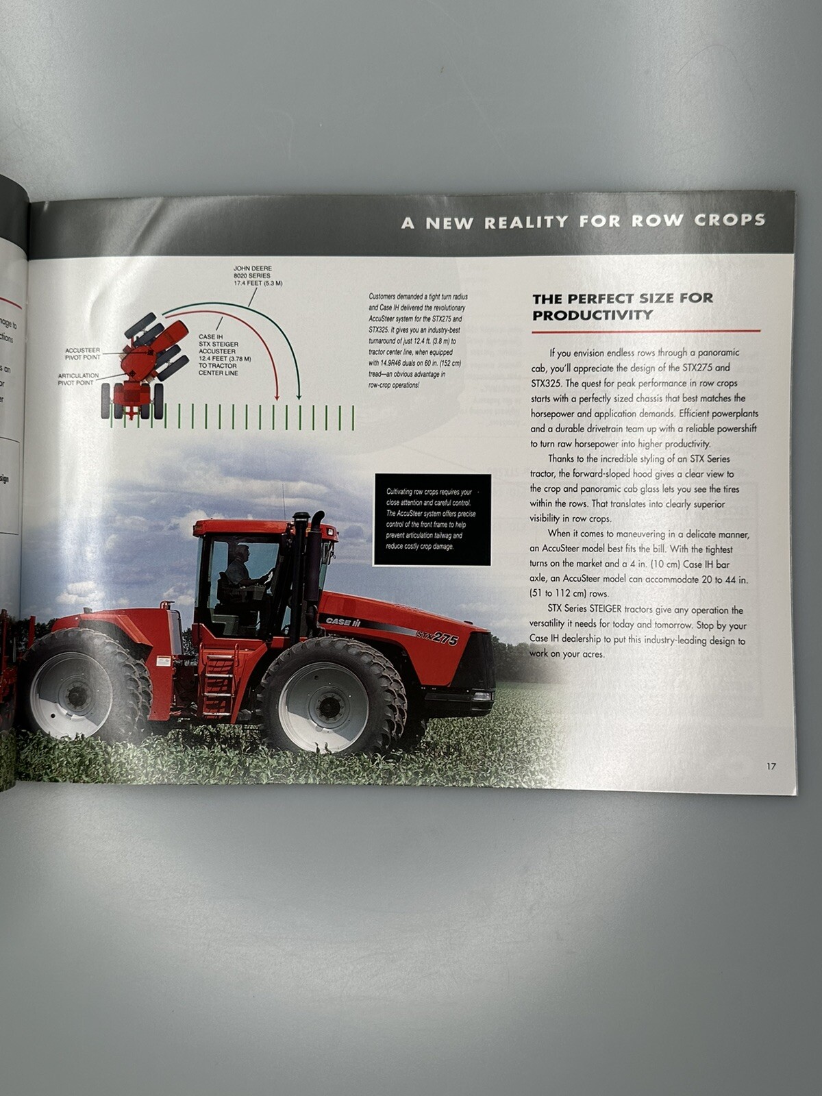 CASE IH STX SERIES STEIGER TRACTORS 275-500 HP 2003-2005 Sales Brochure