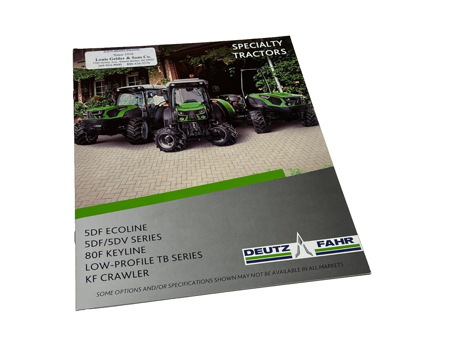 2020 Deutz Fahr Specialty Tractor Brochure