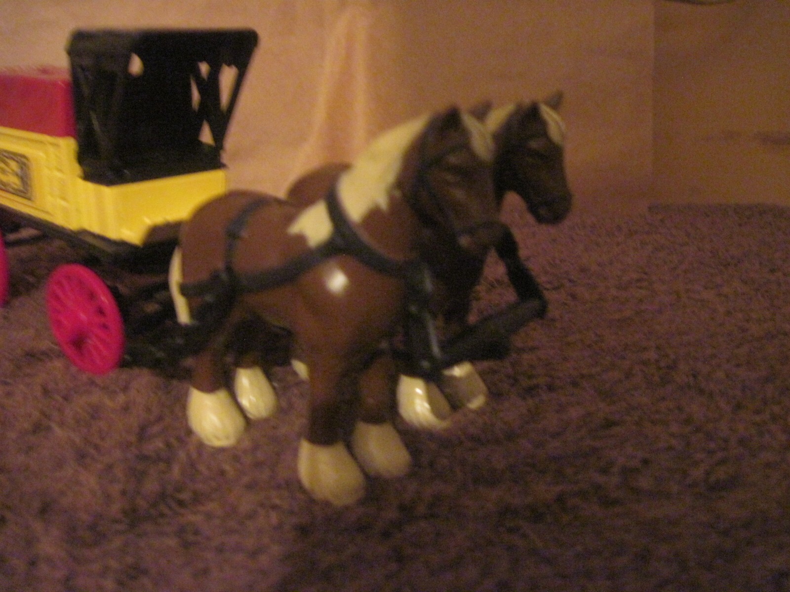 ERTL Farmer&rsquo;s Almanac Horse and Delivery Wagon, Very Good Condition