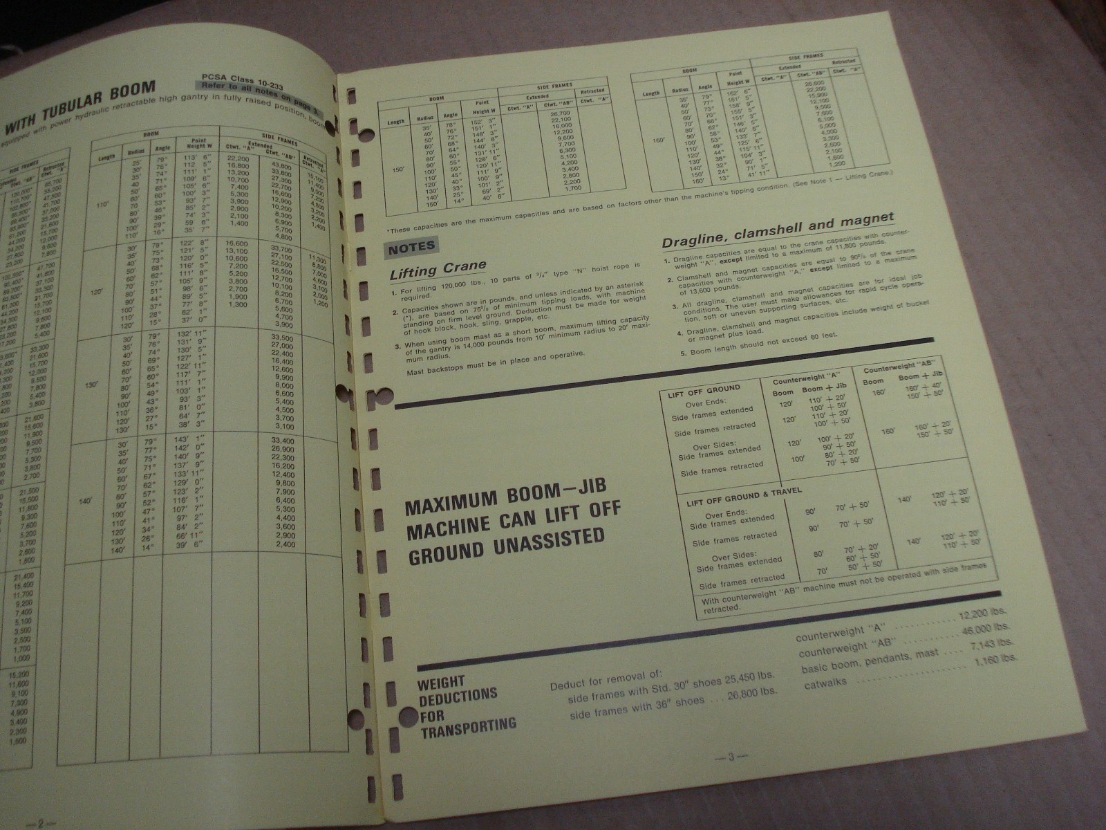 1968 Link-Belt Speeder LS-518 140 Ton Lift Crane Brochure