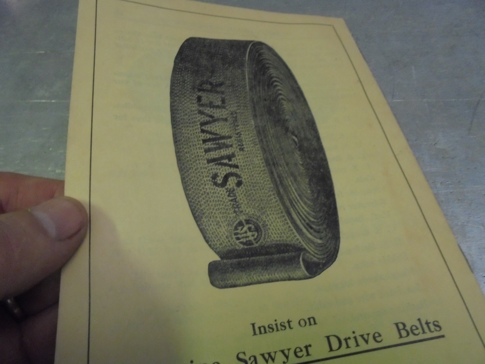 Vintage 1924 United States Rubber Company Dealers Price List