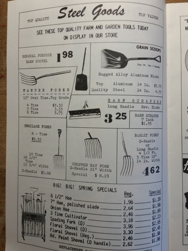 c1950 Page Co IHC Farm Catalog Prairie du Sac WI Implements Parts Tools Etc