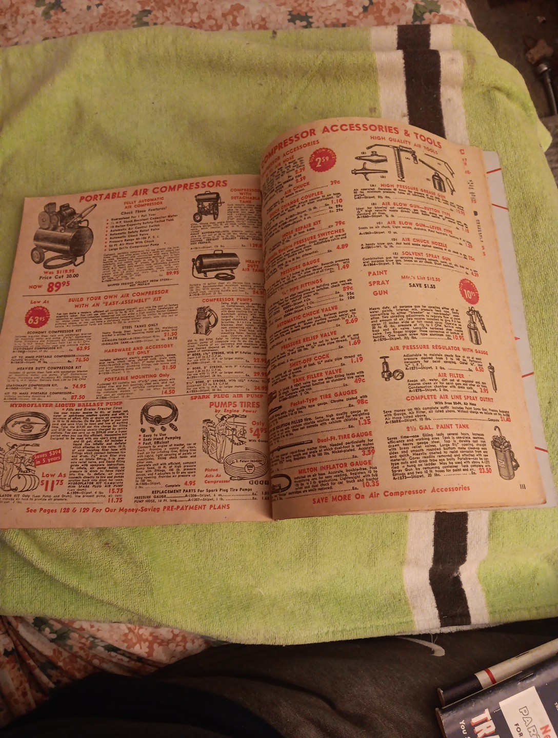 1961 Tractor SUPPLY COMPANY PART GUIDE Blue BOOK Agricultural Machinery Magazine
