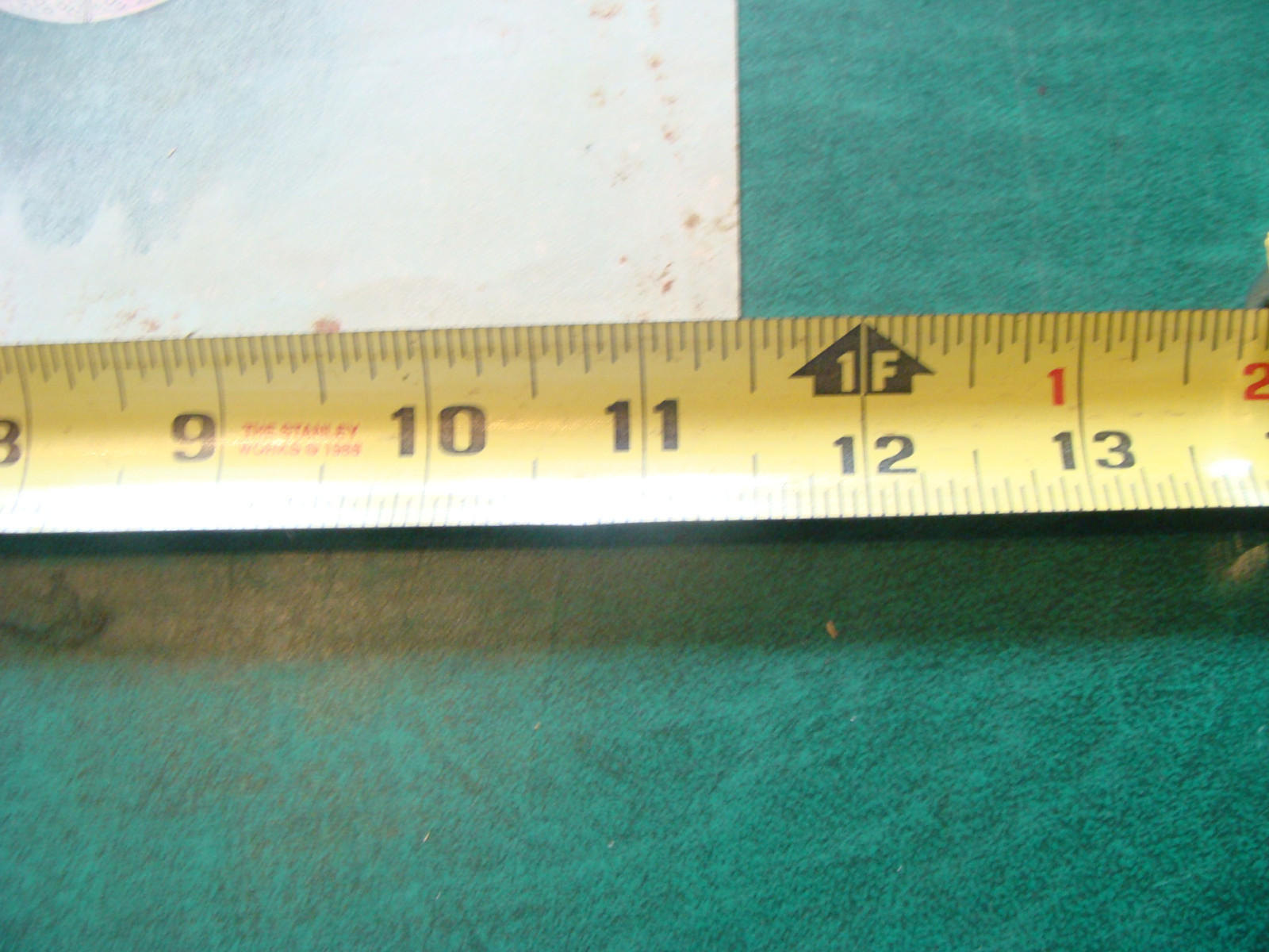 EUREKA MOWER trade card, DOUBLE SIZE & SIDED; taped as shown