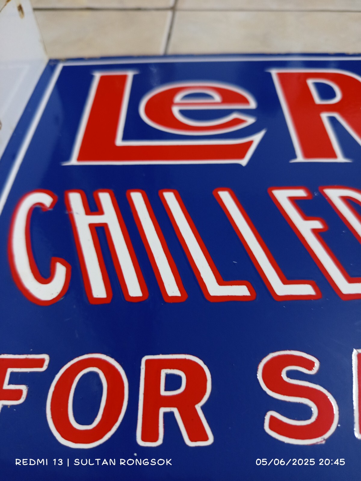 Double Side Le Roy Chilled Plows for Sale Here 34×25 cm Steel Plate Vintage Mod