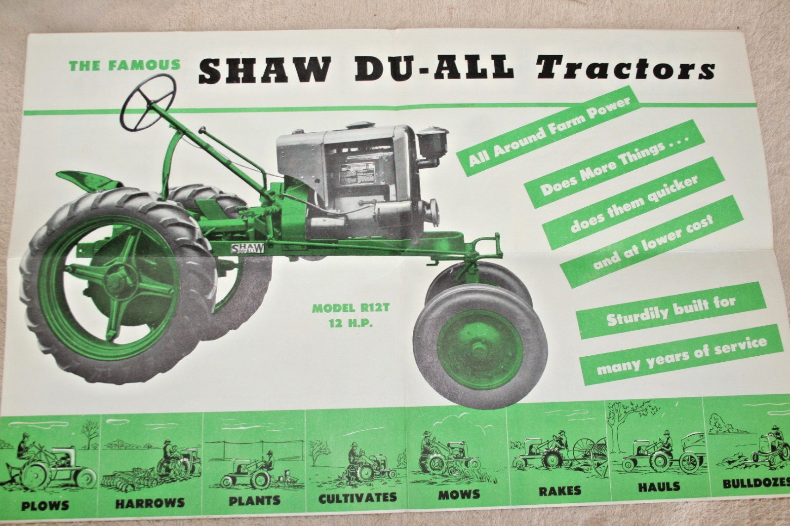 DU-ALL TRACTOR 1940