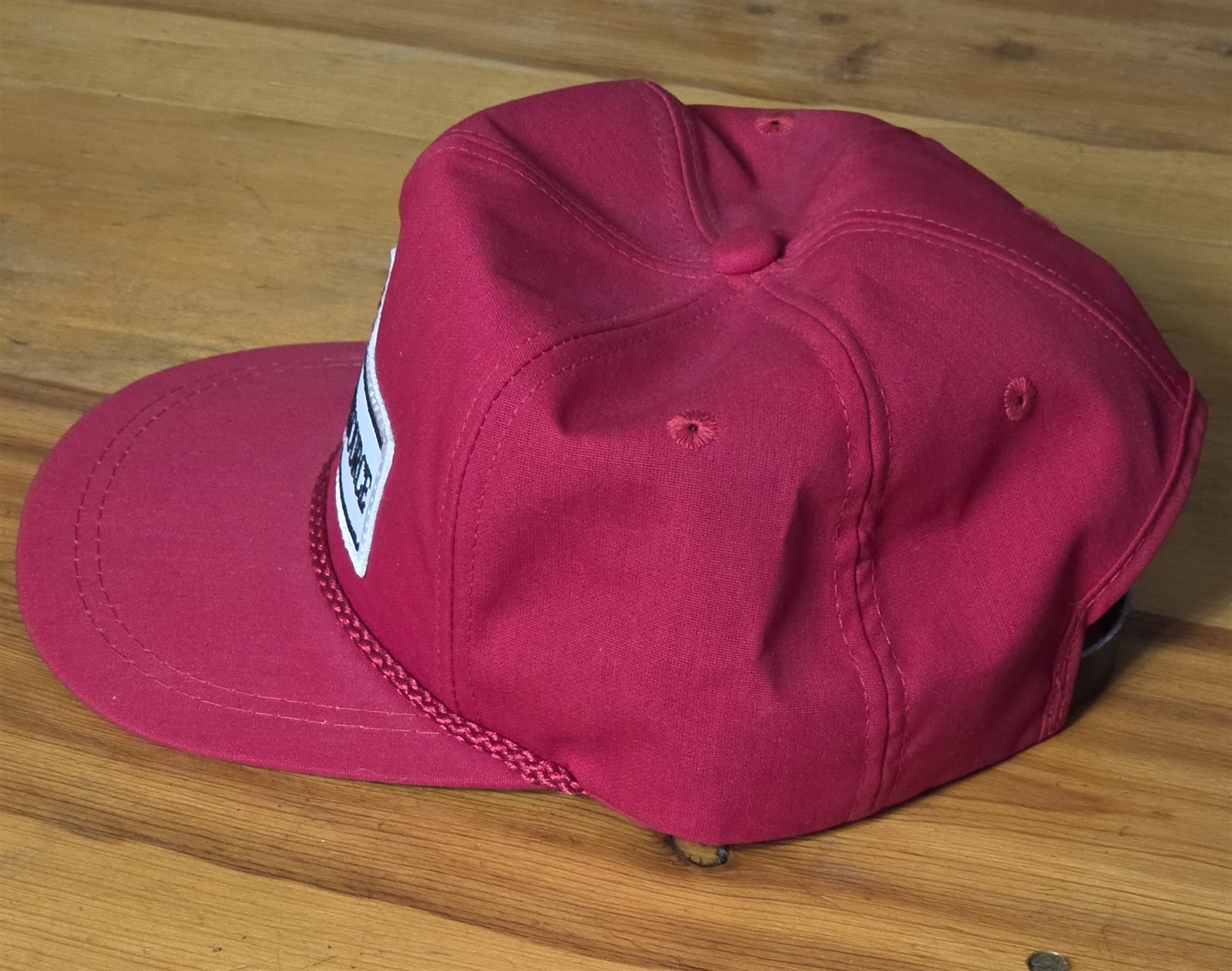 VINTAGE FS THE NATURAL RESOURCE RED MENS HAT CAP K-PRODUCT ADJUSTABLE NEW USA