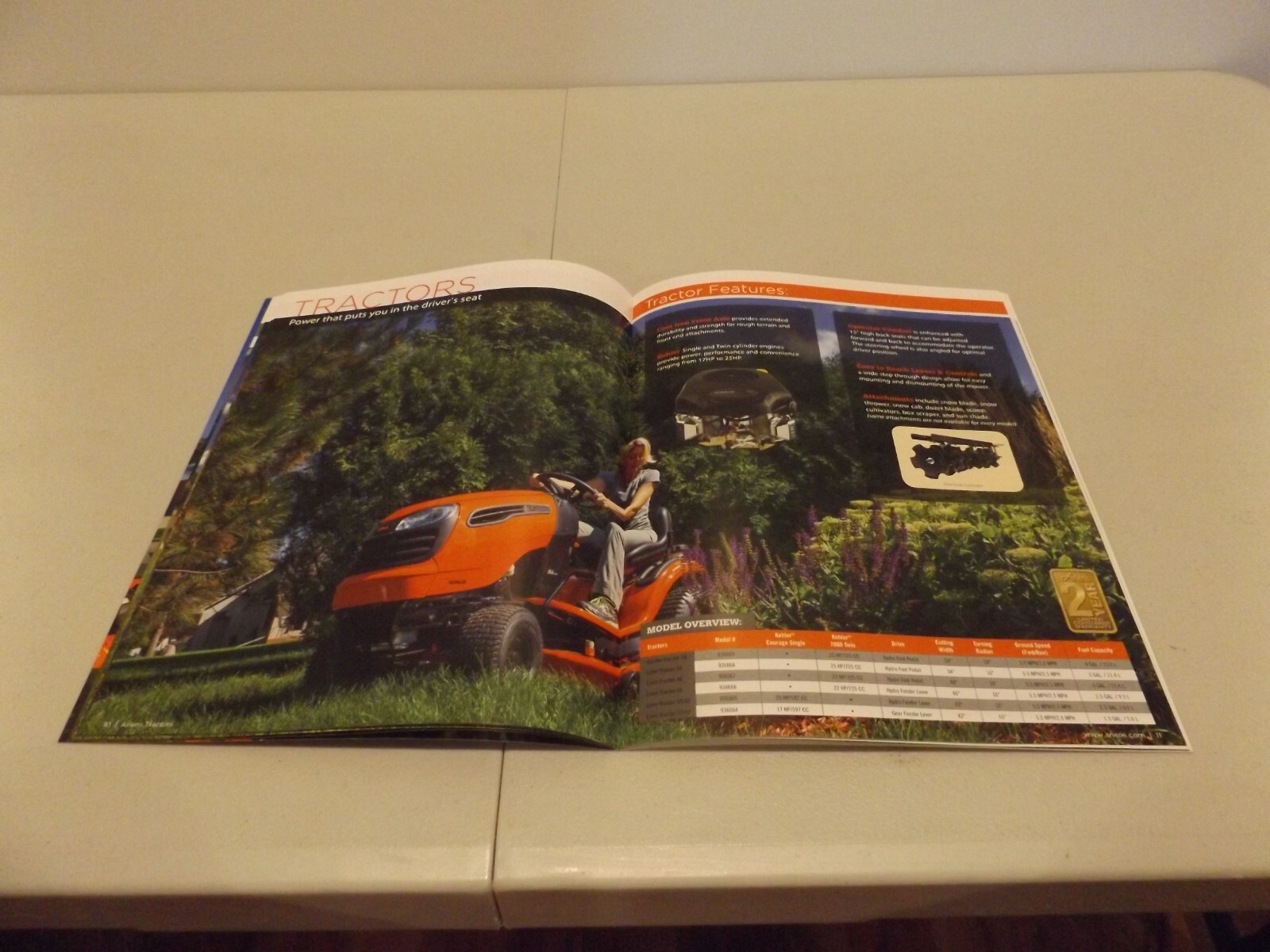 ARIENS 2014 LAWN & GARDEN EQUIP. CATALOG, 2014