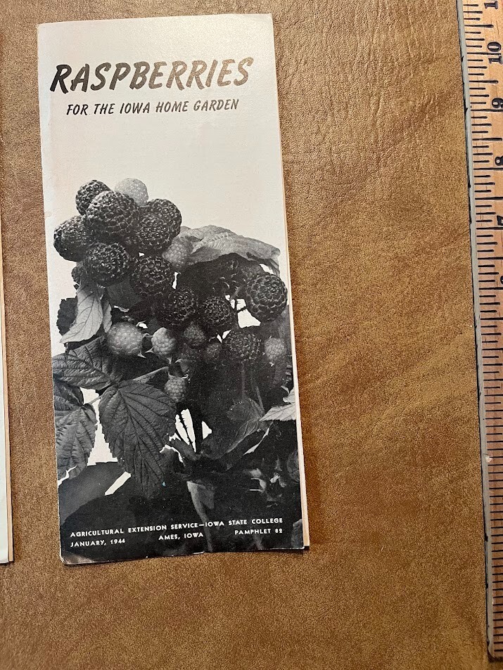 Vintage 1944 Iowa State College Agricultural Ext. Service Pamphlet Lot of 4