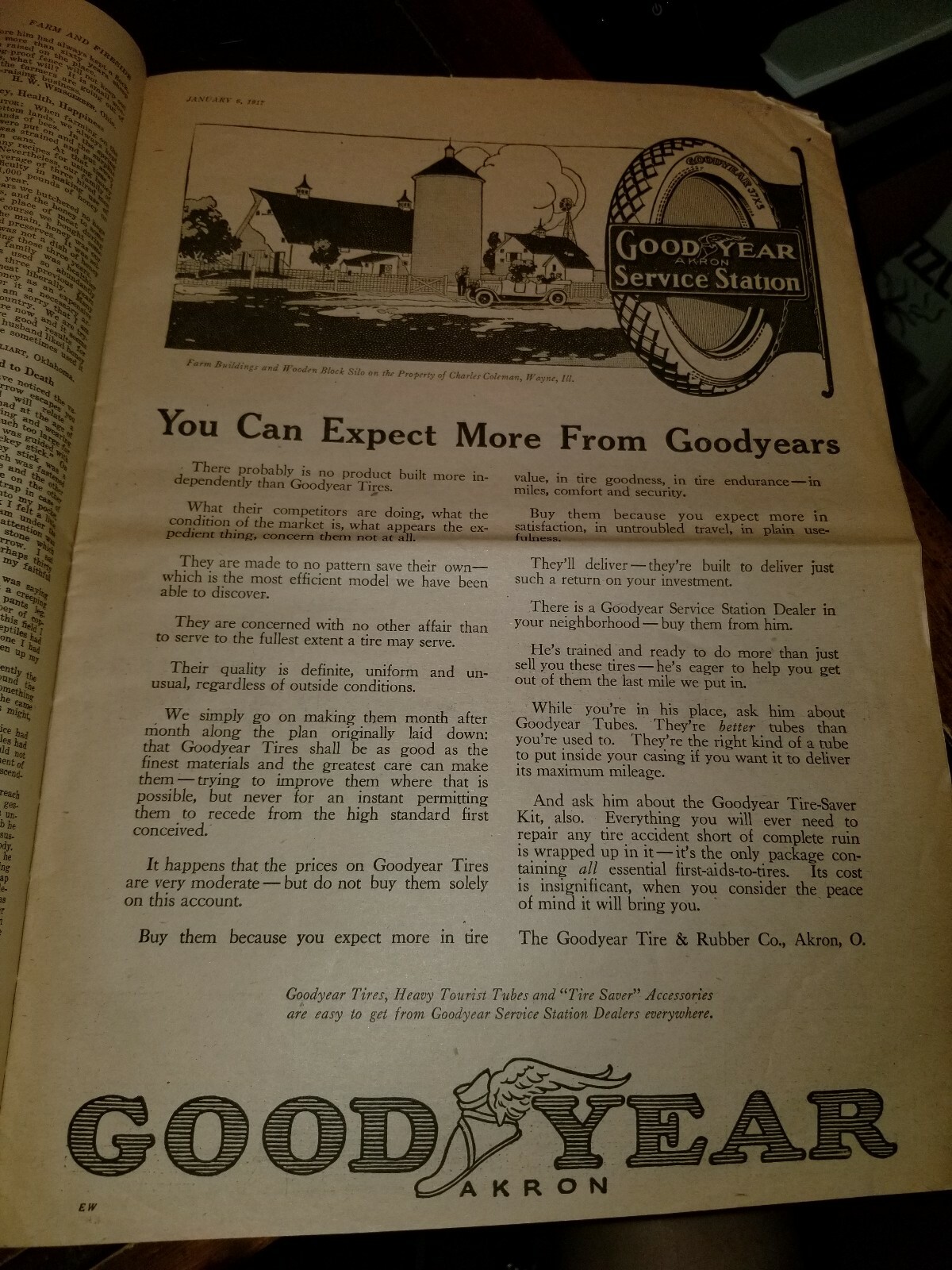 FARM and FIRESIDE The National Farm Paper 1917