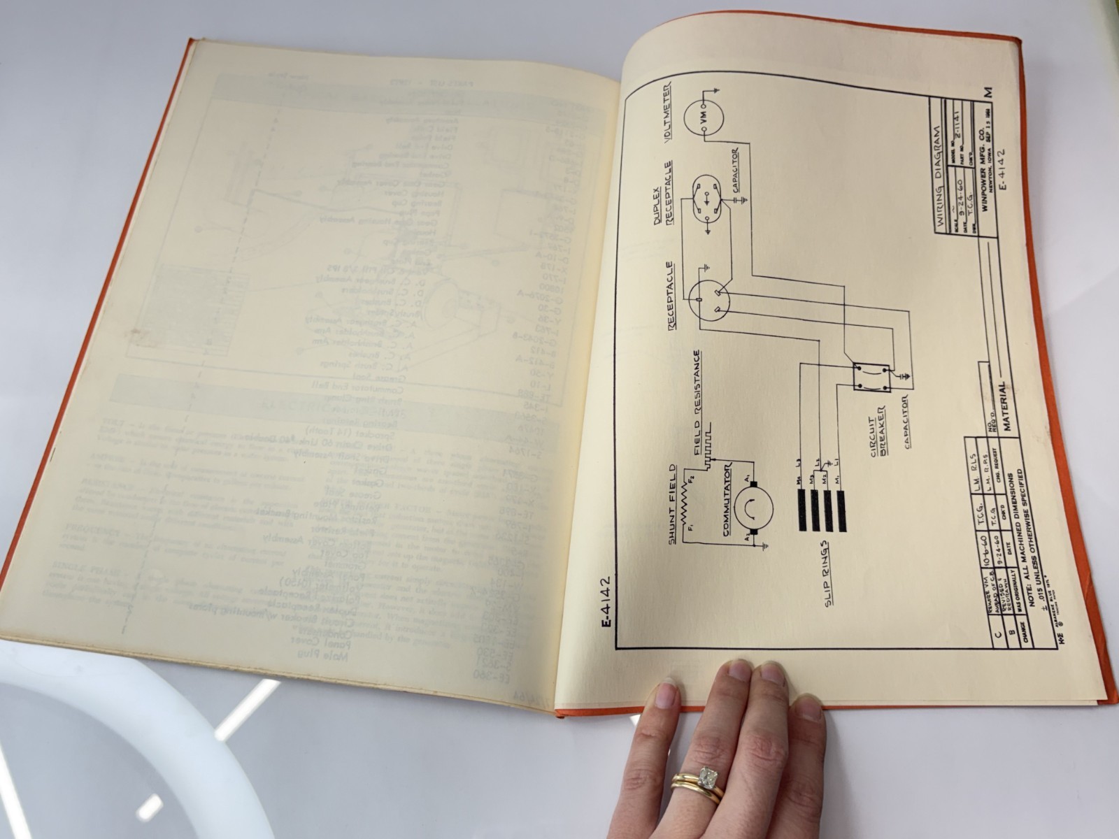 vintage winpower tractor-drive generator instruction manual