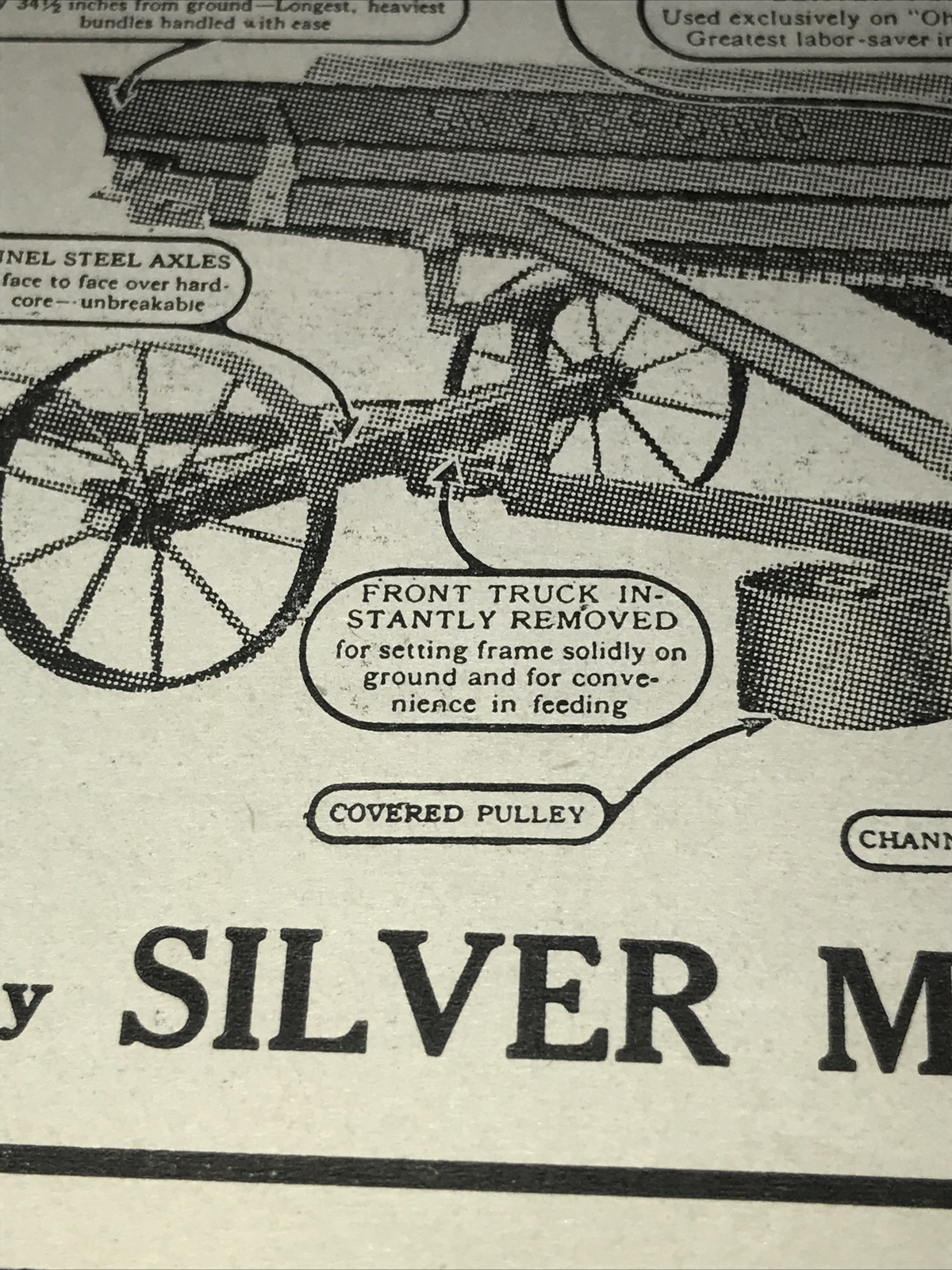 1916 Silver Ohio Silo Fillers Farm Advertising – Salem – Ohio