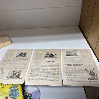 VTG 1957 3 Point Five WI Dairy CO-OP 3 Pamphlets Farming Agriculture Menomonie