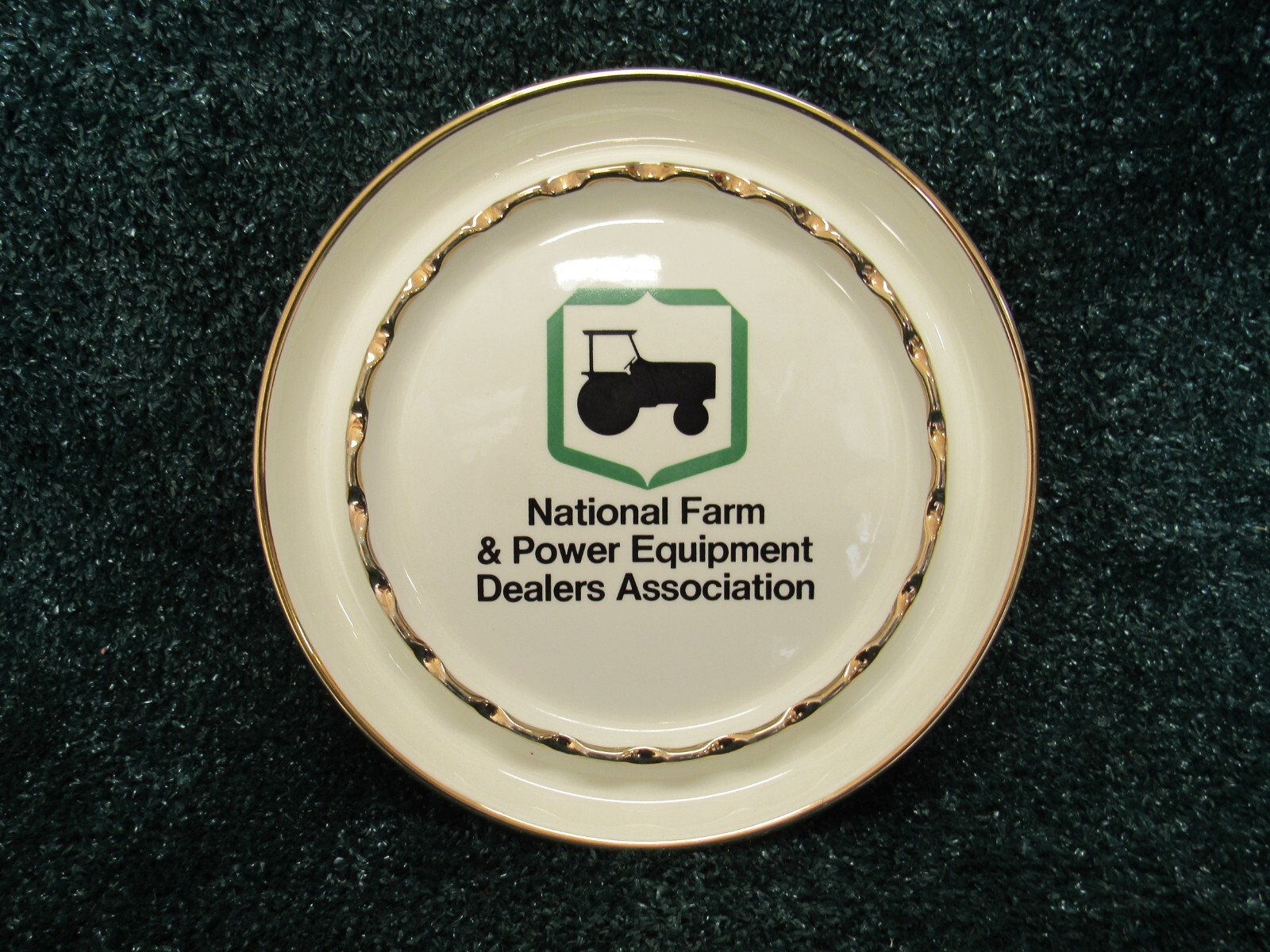 National Farm & Power Equipment Dealers Association Plate Ashtray – 9 Inch