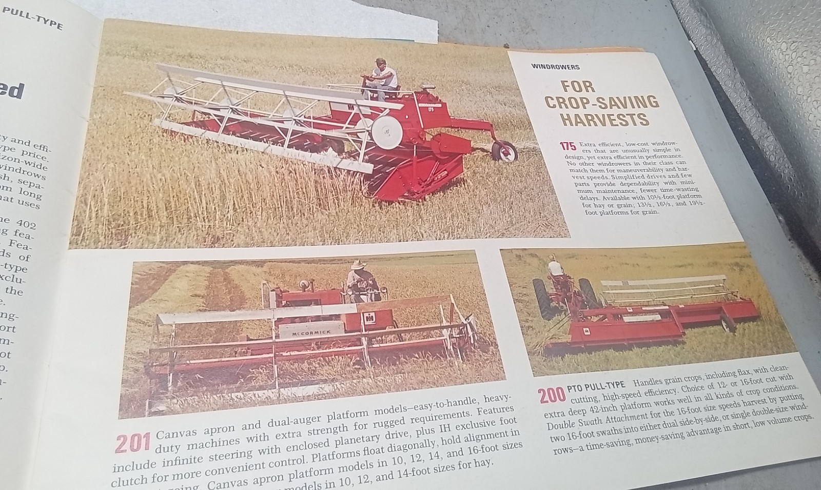 International Harvester Buyers Guide For Summer & Fall 1966 Brochure AD-3350-S