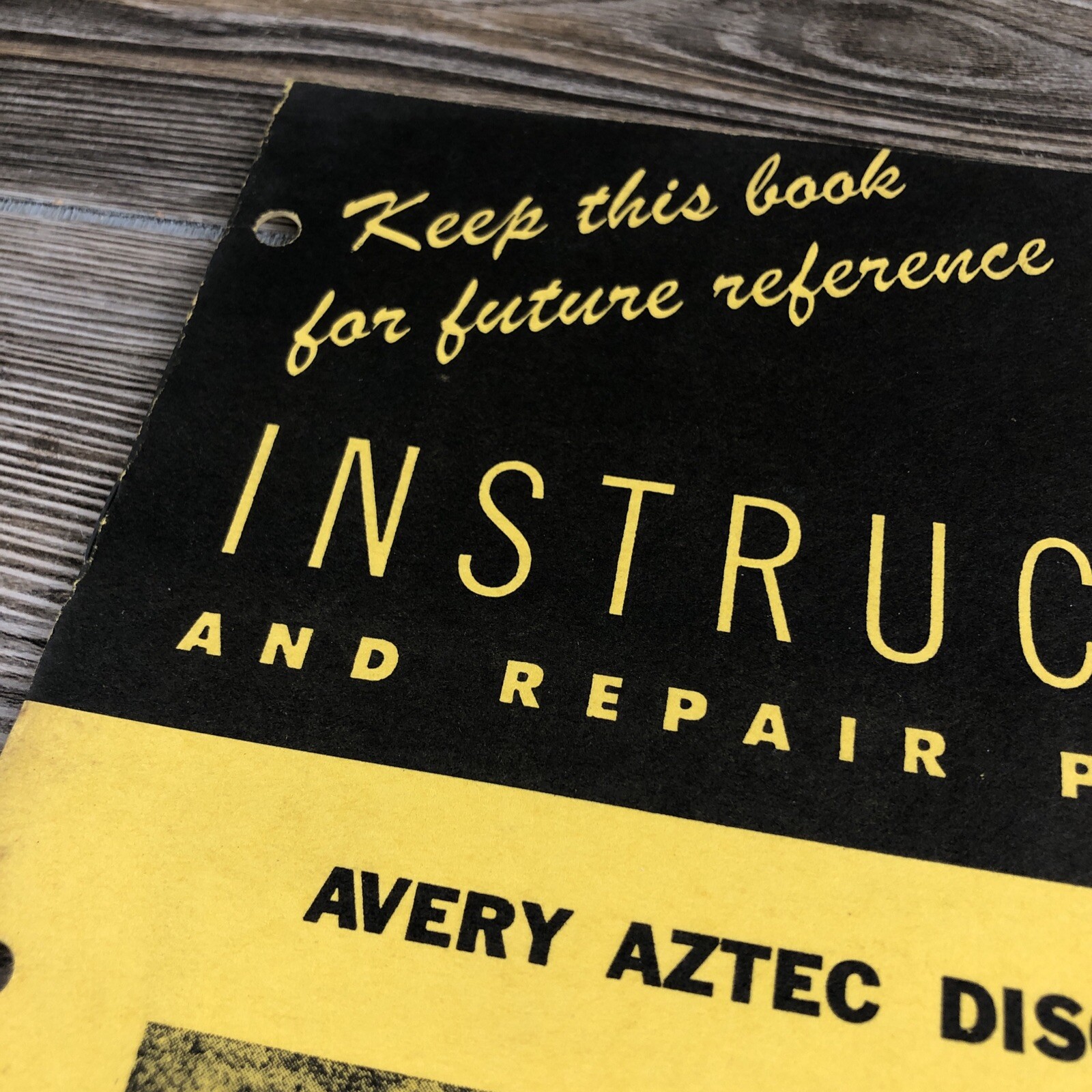 B.F. Avery & Sons Company Avery Aztec Disc Harrow Farming Instructions