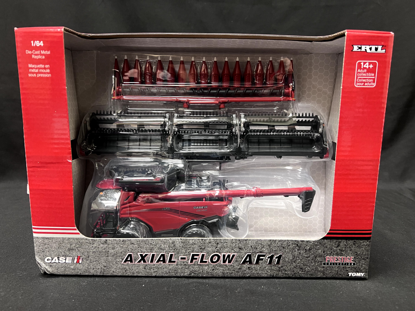 CASE IH AF11 AXIAL-FLOW COMBINE 1/64 SCALE ZFN44372