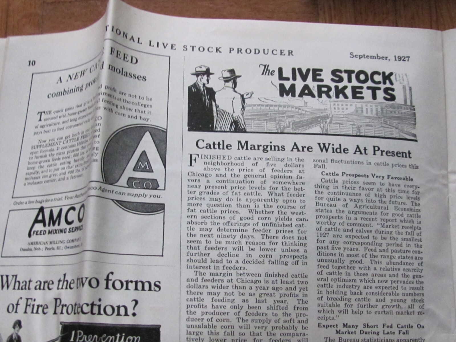 September 1927 National Livestock Producer Newspaper Ranch Farming