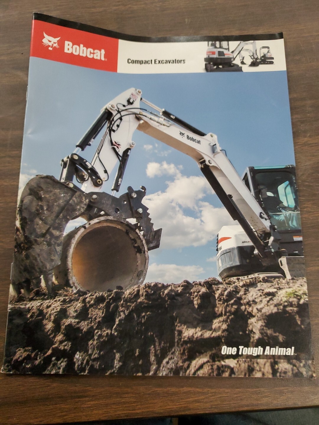 Factory Dealership Specs Brochures Bobcat Compact Excavator E85 E63 E55 & More