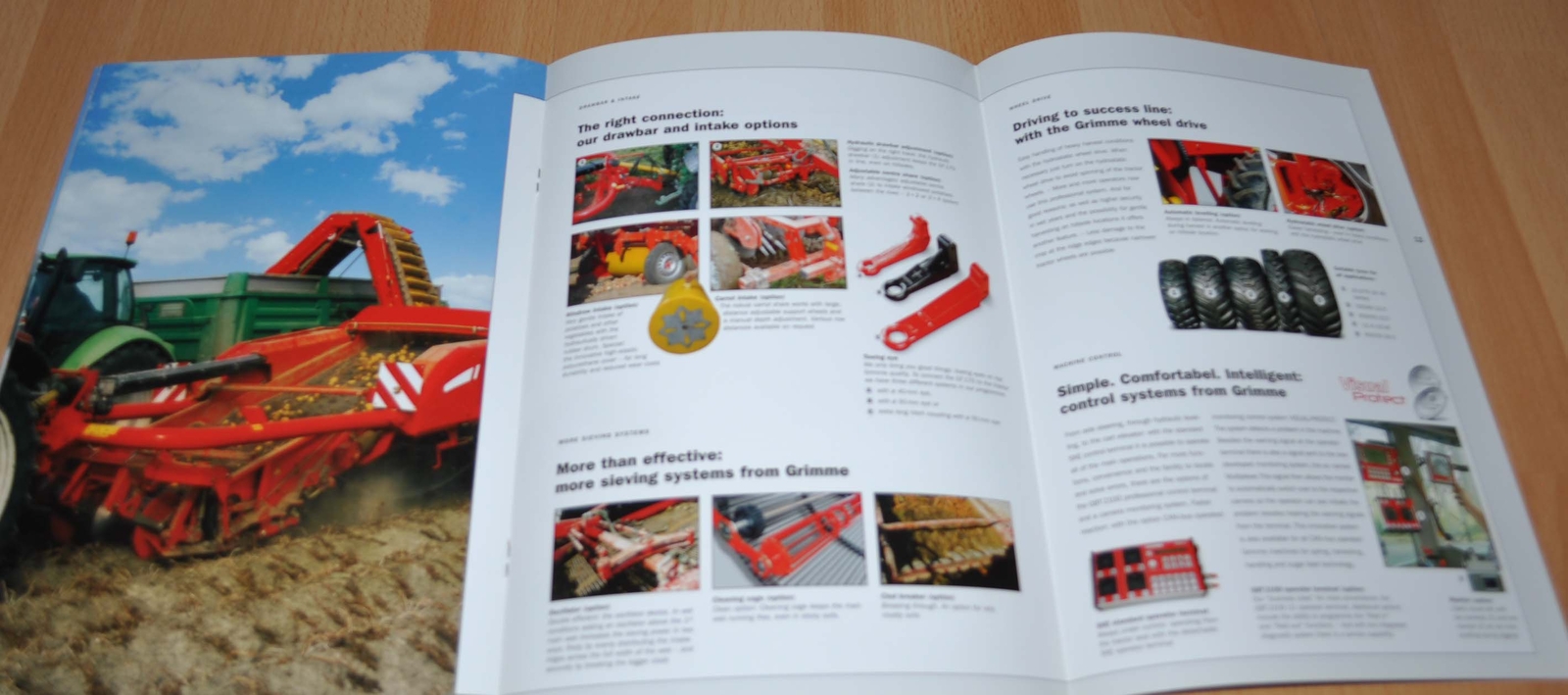 Grimme GT 170 Potato Harvesting Agricultural Brochure Prospekt
