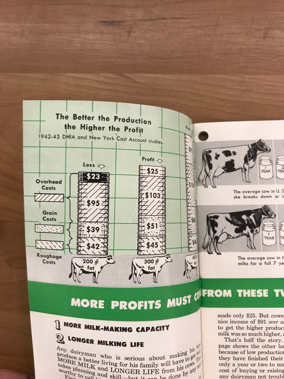 Vintage Purina Dairy Book – Building Your Herd&rsquo;s Milk Making Capacity Booklet