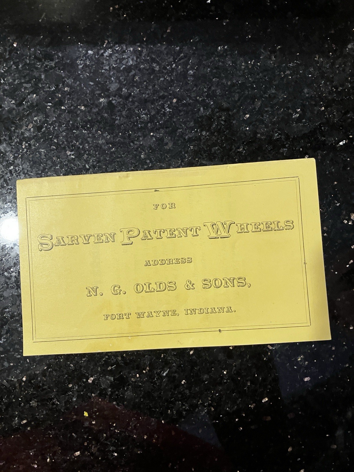 1879 N.G. Olds & Sons Sarven Patent Wheels Catalog Fort Wayne IN Wagon Wheel