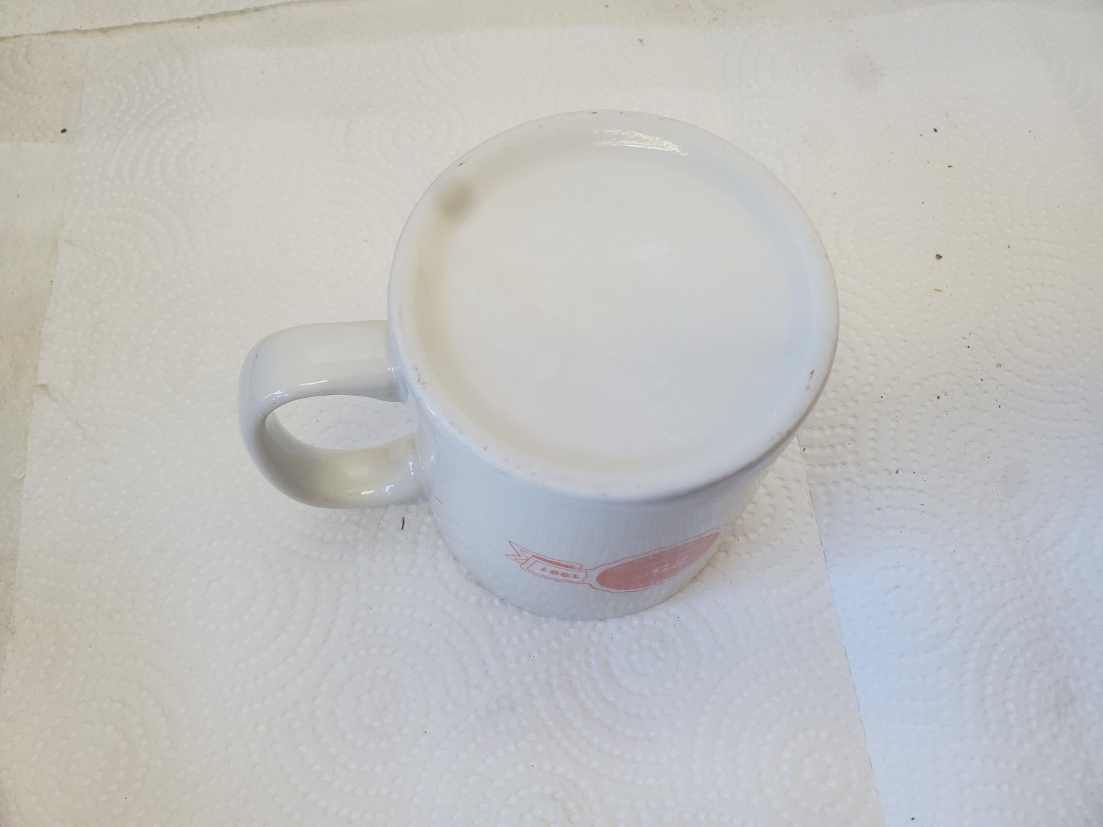 Ceramic Coffee Mug Dumont Implement 25th Anniversary 1966-1991 Dumont Iowa