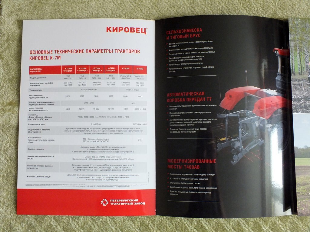 KIROVETS K-7M High Power Farm Tractor Prospekt Russian Prospekt 2024