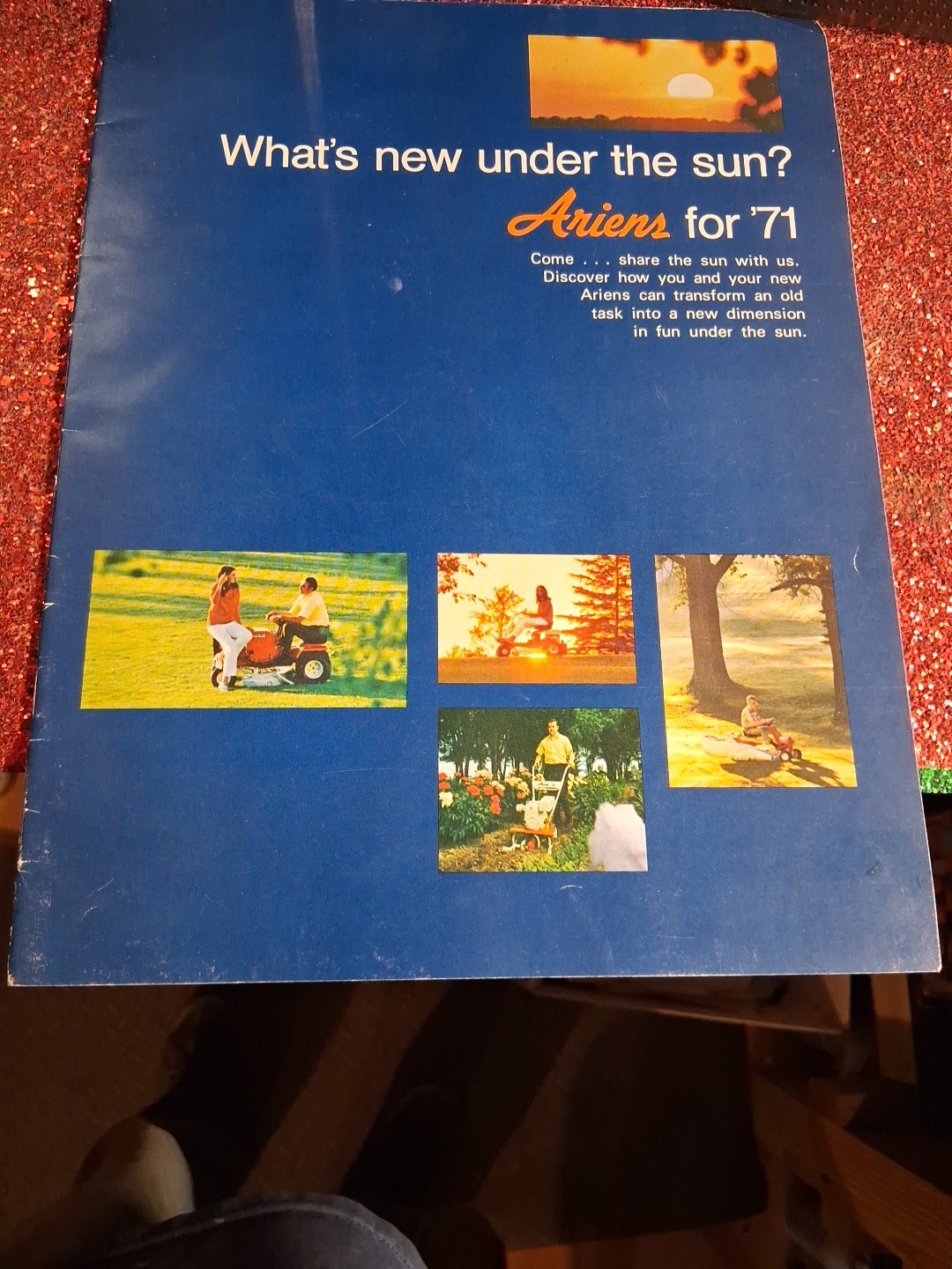 What&rsquo;s new ariens 1971 lawn tractors booklet brochure Tillers Mowers Free Shippi
