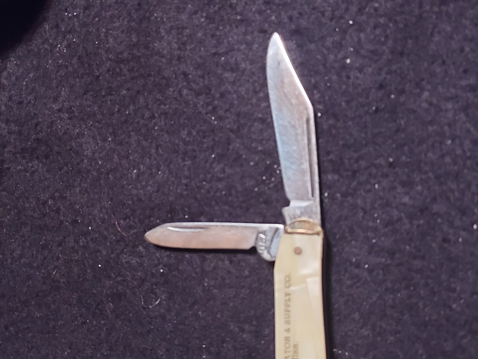 Burr Minnesota Elevator Advertising Pckt Knife Canby Gary Yellow Medicine County