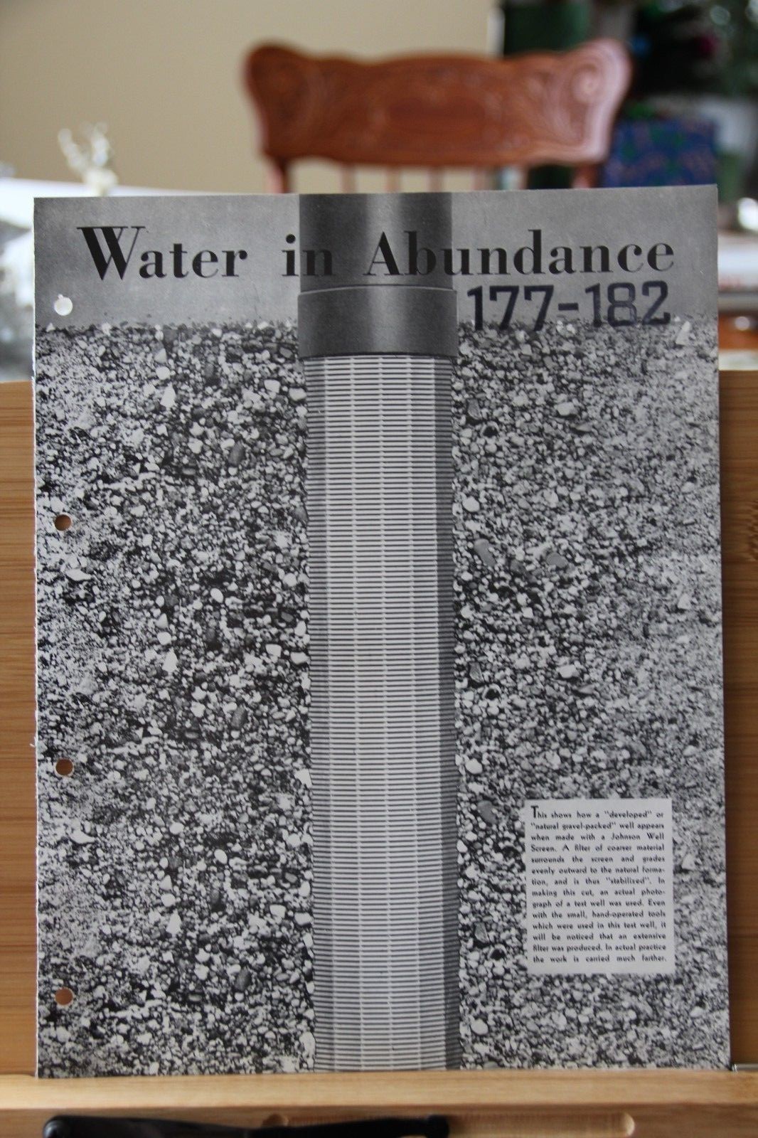 Brochure Water Abundance Johnson Red Head Drive Points Well Drilling Drill Bit !